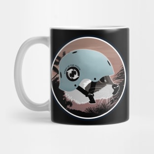 Surfing Raccoon Mug